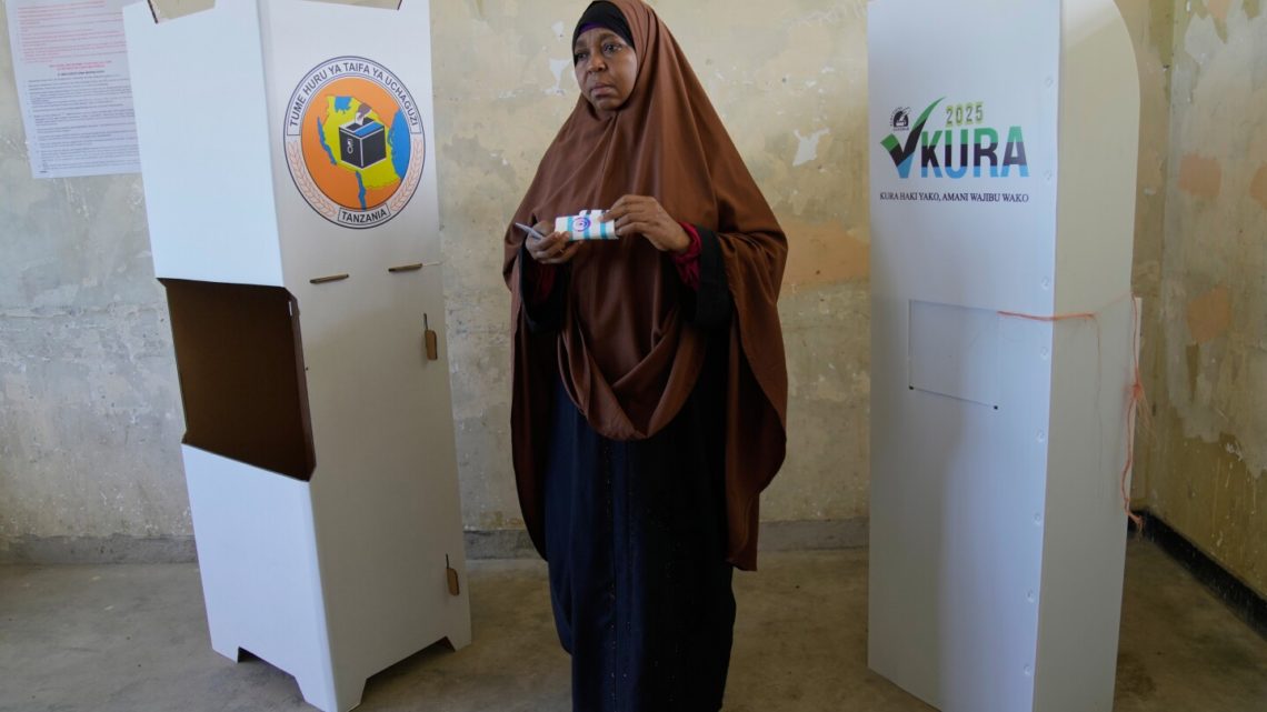 Internet disrupted in Tanzania on election day as ruling party seeks to extend decades in power