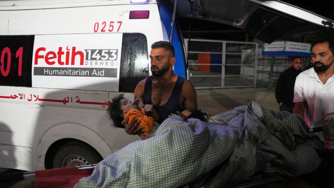 Israeli strikes overnight in Gaza kill at least 60 people, including children, local officials say