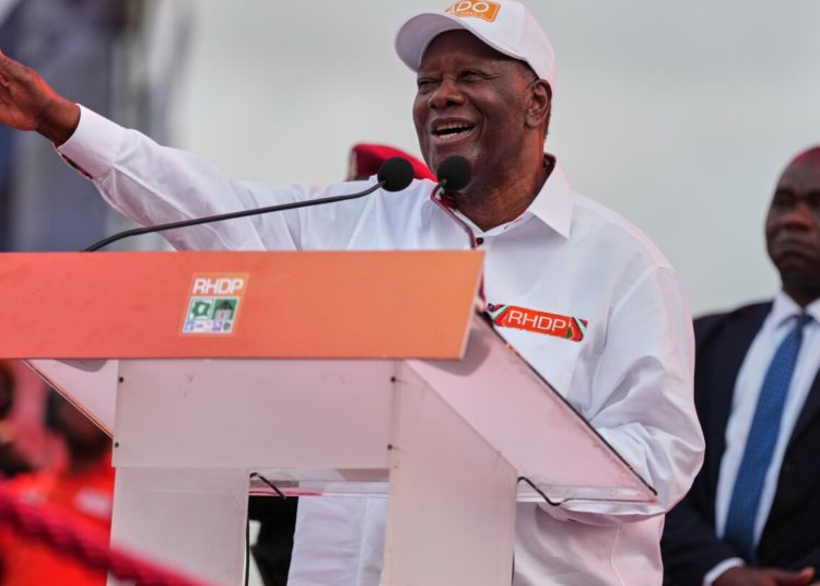 Ivory Coast votes as Ouattara seeks a fourth term with key rivals sidelined