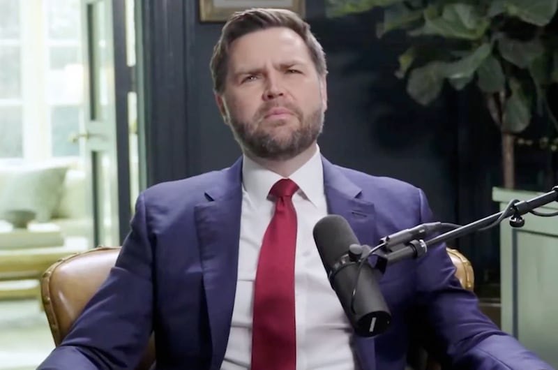 JD Vance talks about his love of dogs on Pod Force One.