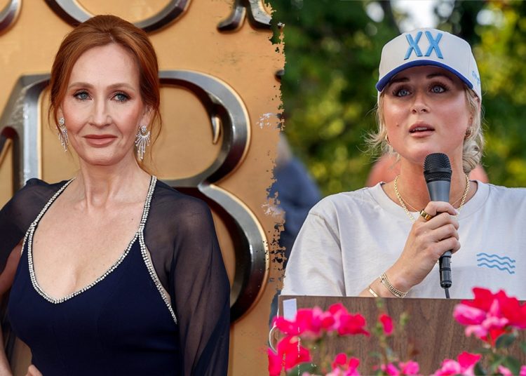 JK Rowling sides with Riley Gaines after AOC’s attack over trans athlete issue