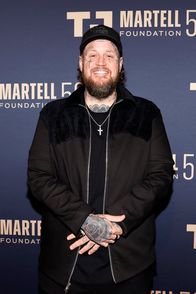 Jelly Roll attends the T.J. Martell Foundation NY Honors Gala on September 16, 2025.