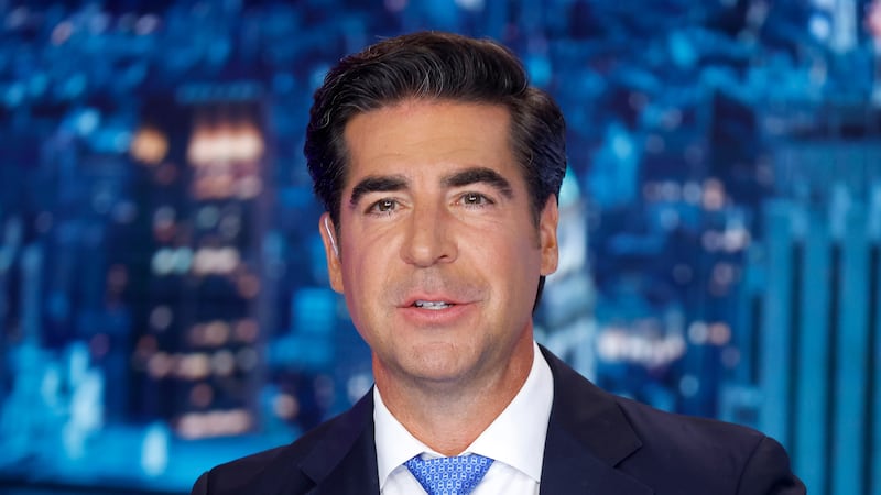 NEW YORK, NEW YORK - JULY 15: Fox anchor Jesse Watters speaks during "Jesse Watters Primetime" after a licensing deal with FOX News was announced on July 15, 2025 at Fox News Channel Studios on July 15, 2025 in New York City. (Photo by John Lamparski/Getty Images)