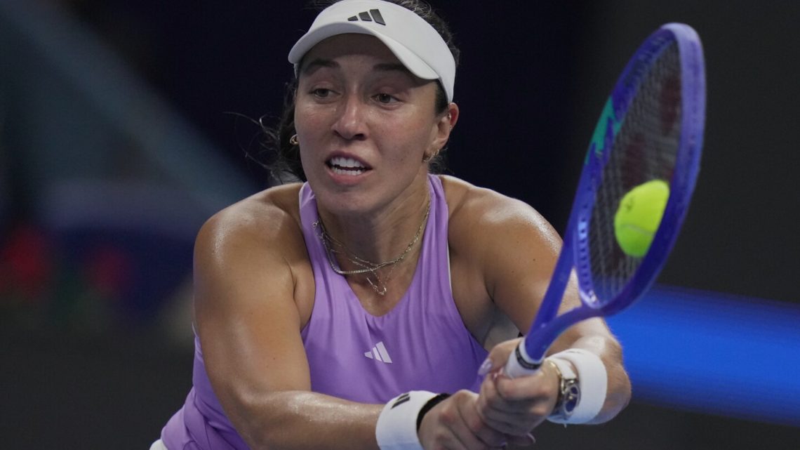Jessica Pegula advances to the third round in Wuhan with a tight win over Baptiste