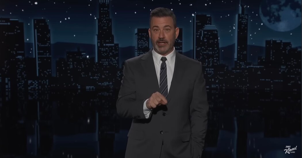 Jimmy Kimmel Can’t Believe He Agrees With Marjorie Taylor Greene