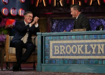 Jimmy Kimmel & Stephen Colbert Join Each Other’s Shows To Discuss Recent Late-Night Wars: “We Have To Stick Together”