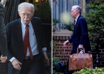 John Bolton surrenders to authorities after indictment over mishandling classified information