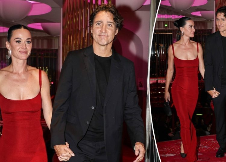 Katy Perry and Justin Trudeau make their first public debut as couple, walk hand-in-hand in Paris