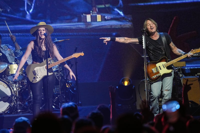 Maggie Baugh and Keith Urban