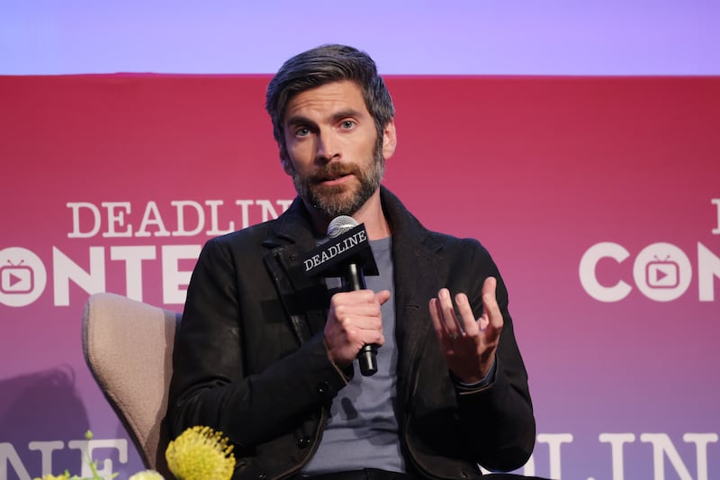 LOS ANGELES, CALIFORNIA - APRIL 16: Wes Bentley speaks onstage at the "Yellowstone" panel during the Deadline Contenders Television event at Directors Guild Of America on April 16, 2023 in Los Angeles, California. (Photo by Jesse Grant/Deadline via Getty Images)