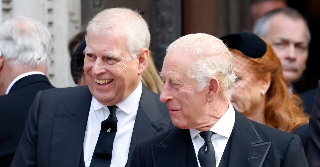 King Charles III Strips Prince Andrew of Titles, Kicks Him Out of Royal Residence
