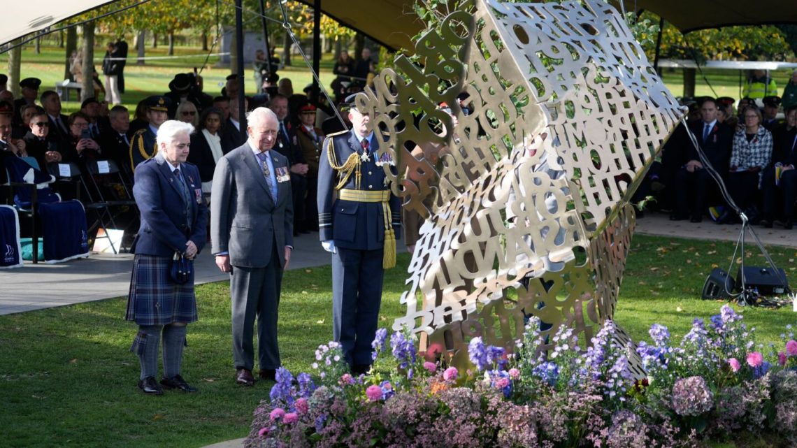 King Charles III dedicates Britain’s first national memorial to LGBTQ+ troops