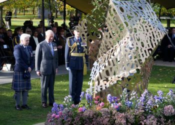 King Charles III dedicates Britain’s first national memorial to LGBTQ+ troops