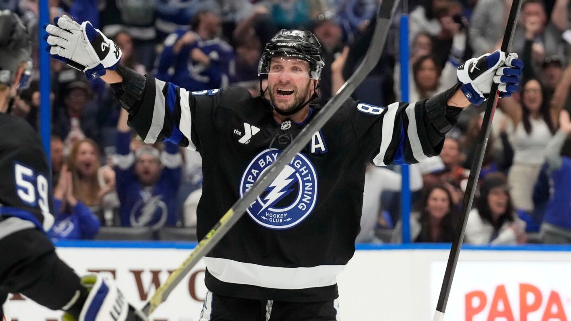 Kucherov gets 1,000th career point in Lightning’s game against Ducks