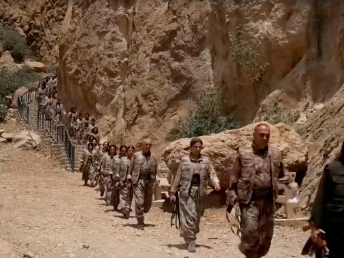 Kurdish PKK announces it is withdrawing fighters from Turkiye to Iraq