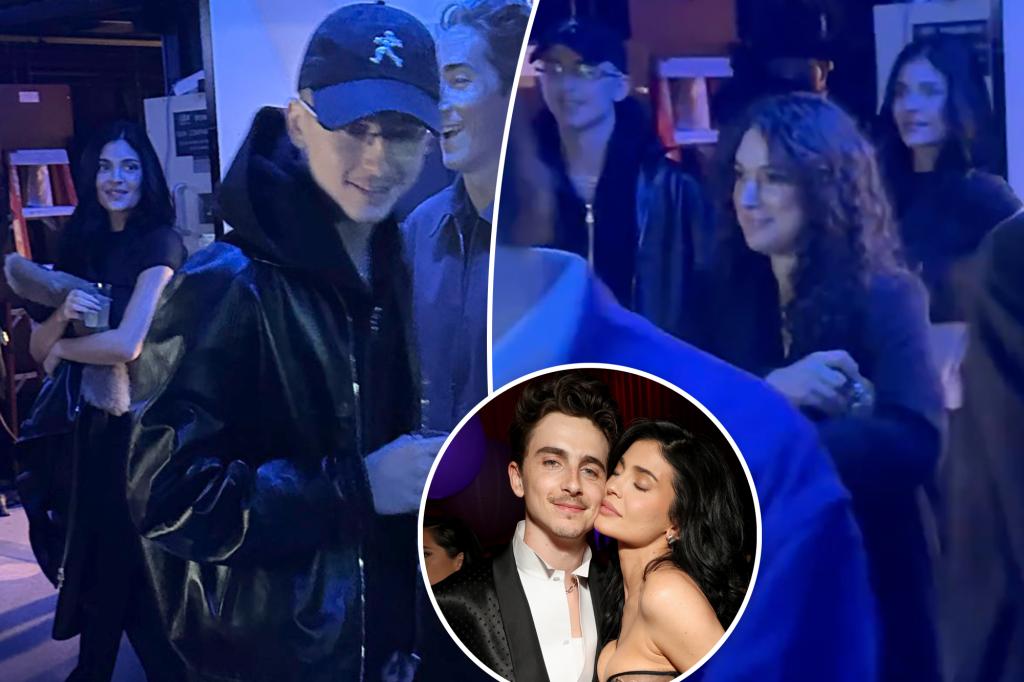 Kylie Jenner and Timothée Chalamet spotted together for first time in months