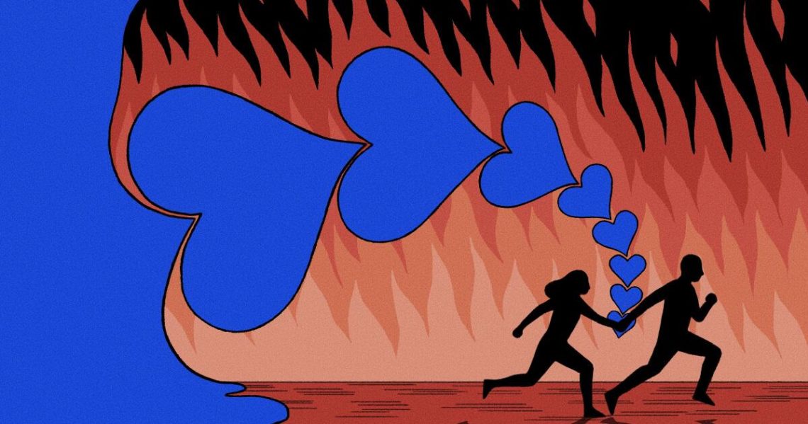 L.A. Affairs: So there I was, naked, on our third date, trying to douse a bedroom fire