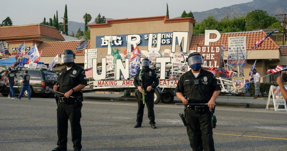 LAPD captain claims city pushed misleading statement to justify police tactics at protest