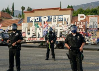 LAPD captain claims city pushed misleading statement to justify police tactics at protest