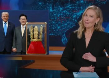 Late Night Shades South Korea for Giving Trump a Crown