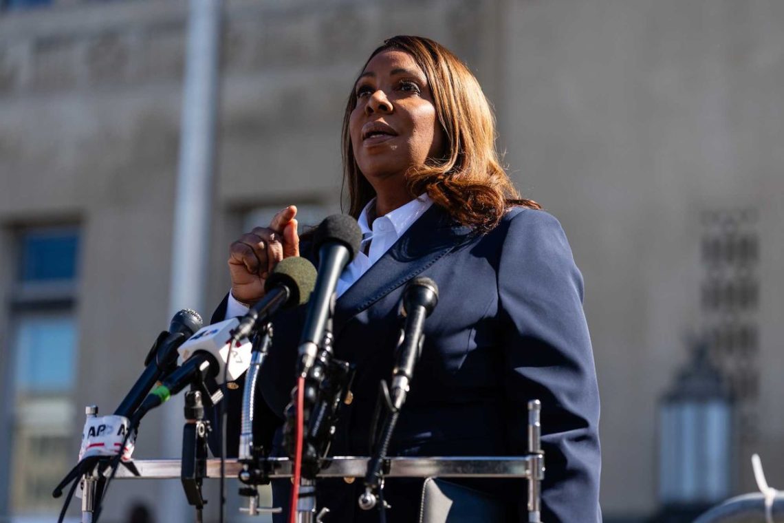 Letitia James gives unhinged rant after court hearing for bank fraud allegations: ‘This is not about me!’