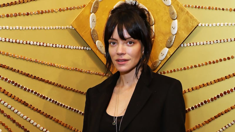 Lily Allen attends the De Beers private view of 'Voyage Through The Diamond Realm' at Frieze Masters, London on October 15, 2025 in London, England.