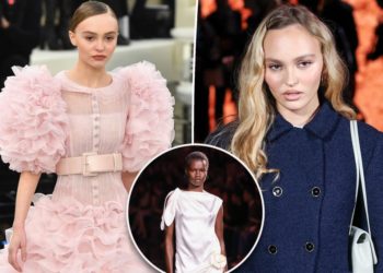 Lily-Rose Depp just found her future wedding dress at Chanel