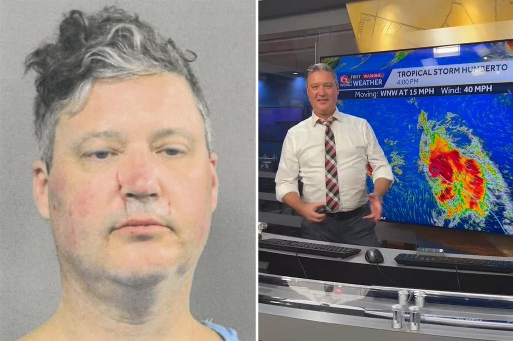 Local station’s chief meteorologist allegedly broke into girlfriend’s home and beat her while her kids slept nearby