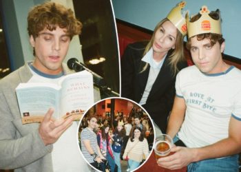 Lukas Gage, Carole Radziwill read poetry at Burger King