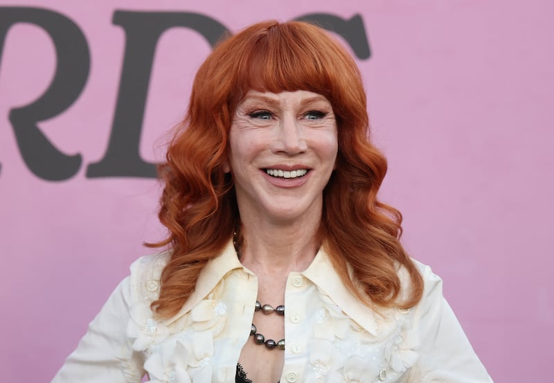 Griffin acknowledged that her claim about Trump not winning a "free and fair election" would get her "in trouble."