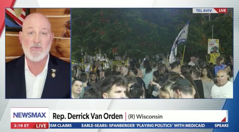 Derrick Van Orden on Conversations with Nancy Brinker with Ed Henry