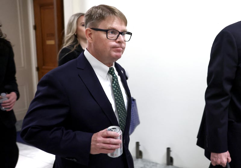 Former White House physician Kevin O'Connor departs the Rayburn House Office building on July 9, 2025 following testimony before the House Oversight and Government Reform Committee investigating former President Biden.