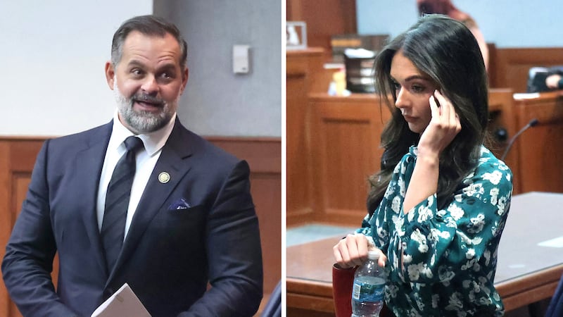Rep. Cory Mills and Lindsey Langston
