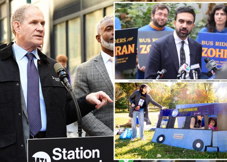 MTA boss Janno Lieber slams Mamdani’s free-bus plan as half-baked — and more expensive than he claims