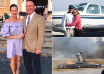 Married couple ID’d as 2 killed in plane that crashed on highway — as mystery surrounds their flight