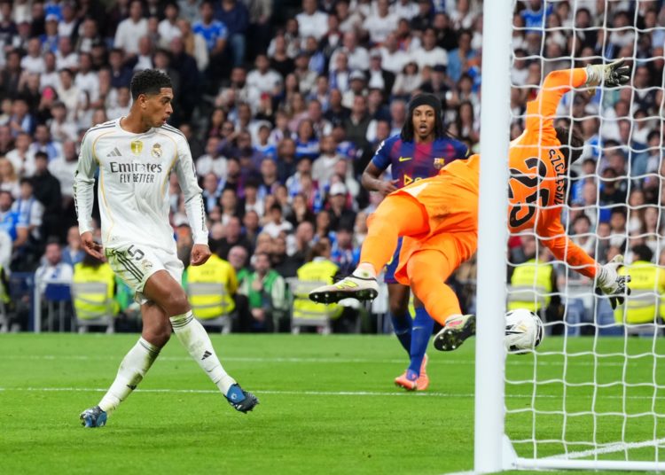 Mbappe, Bellingham score as Real Madrid edge Barcelona in fiery El Clasico