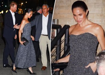 Meghan Markle puts a high fashion twist on date night in Chanel