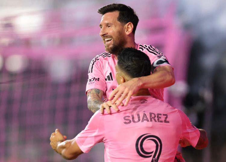 Messi double fires Inter Miami in MLS Cup playoff lead against Nashville SC