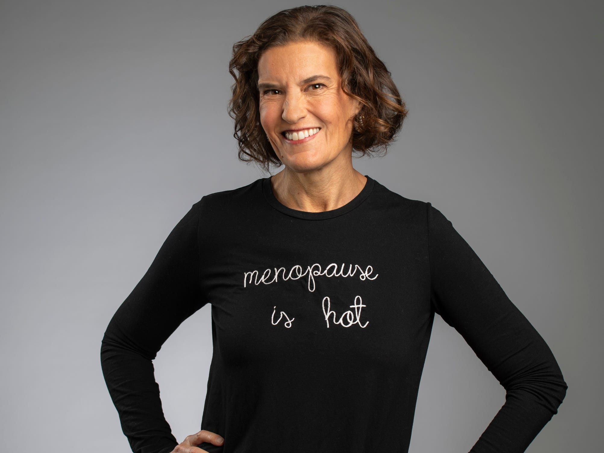 Midi Health cofounder and CEO Joanna Strober, wearing a 