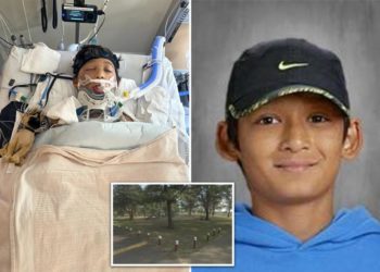 Minnesota boy, 12, who dreamed of becoming a cop made honorary officer after suffering fatal heart attack in bike crash