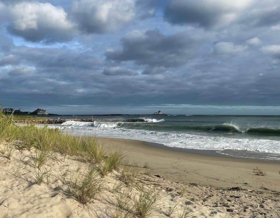 Napatree Beach in Watch Hill, Rhode Island.