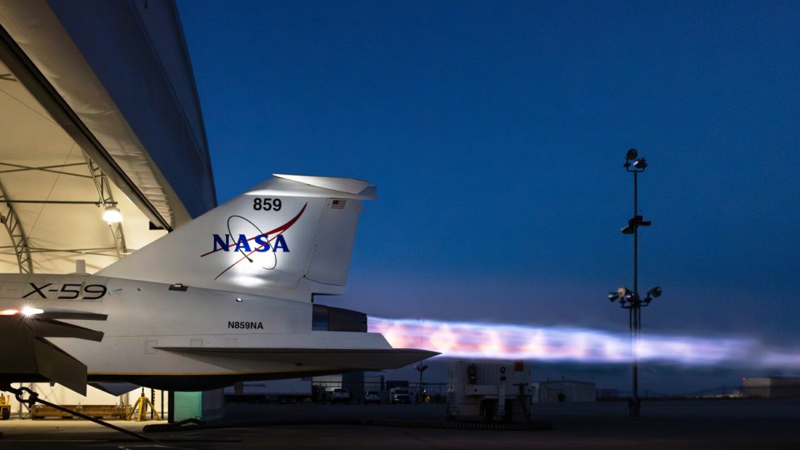 NASA takes one step closer to launching quiet supersonic jets