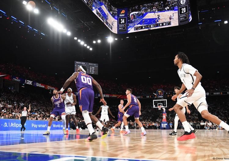 NBA makes tentative return to China as Trump and Xi meet