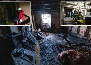 NYC apartment building fire leaves two young woman clinging to life: officials