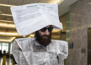 NYC resident who died saving pets from flooded basement is ‘Torah Man’ who wore bizarre religious get-up to court