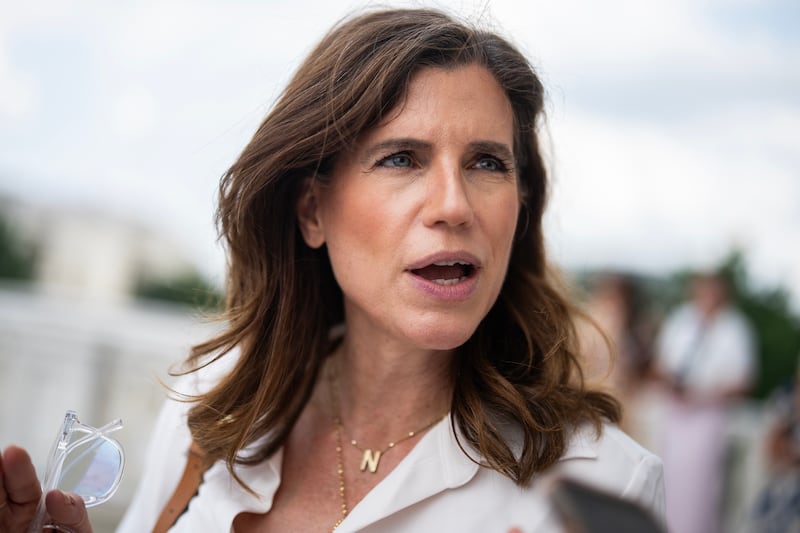 Nancy Mace, R-S.C., leaves the U.S. Capitol after the last votes before August recess on Wednesday, July 23, 2025.