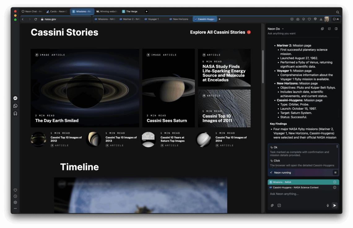 Neon at the Opera: There’s a New AI Web Browser in Town