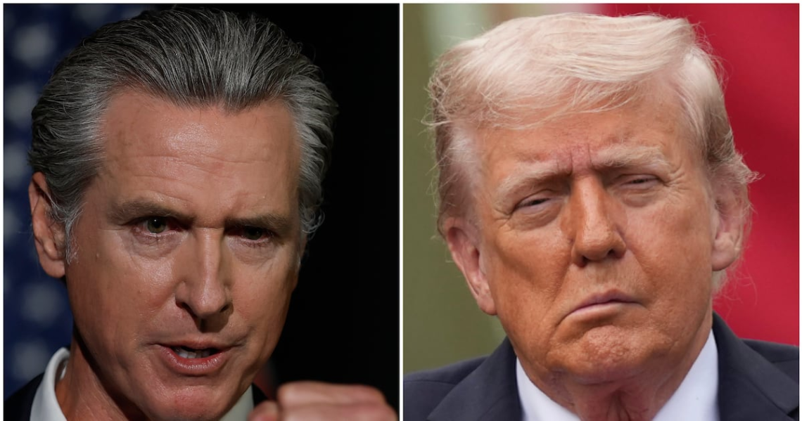 Newsom Trolls ‘Bone Spurs in Chief’ Trump for Military Suck-Up