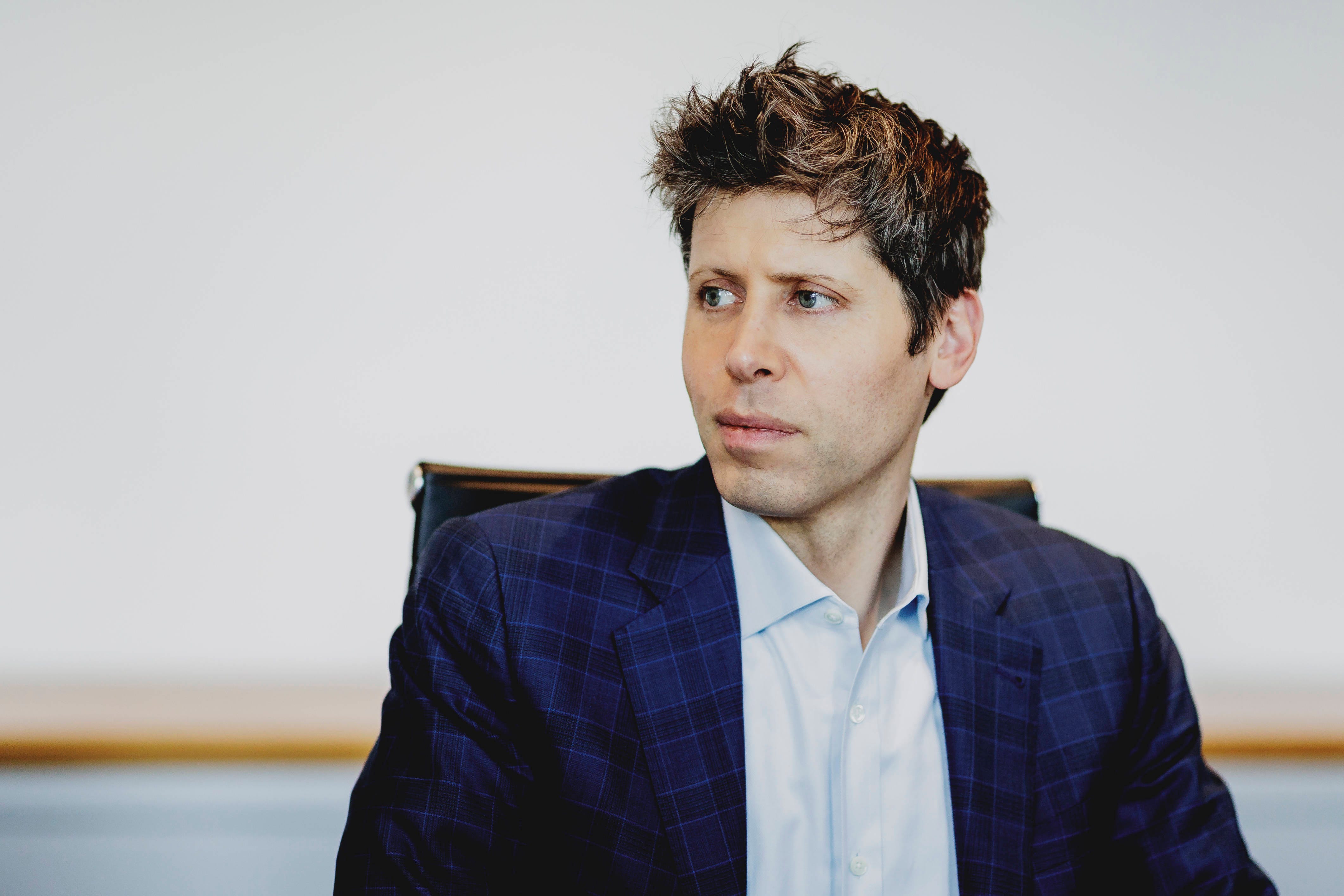 Sam Altman, CEO OpenAI, photographed in Berlin