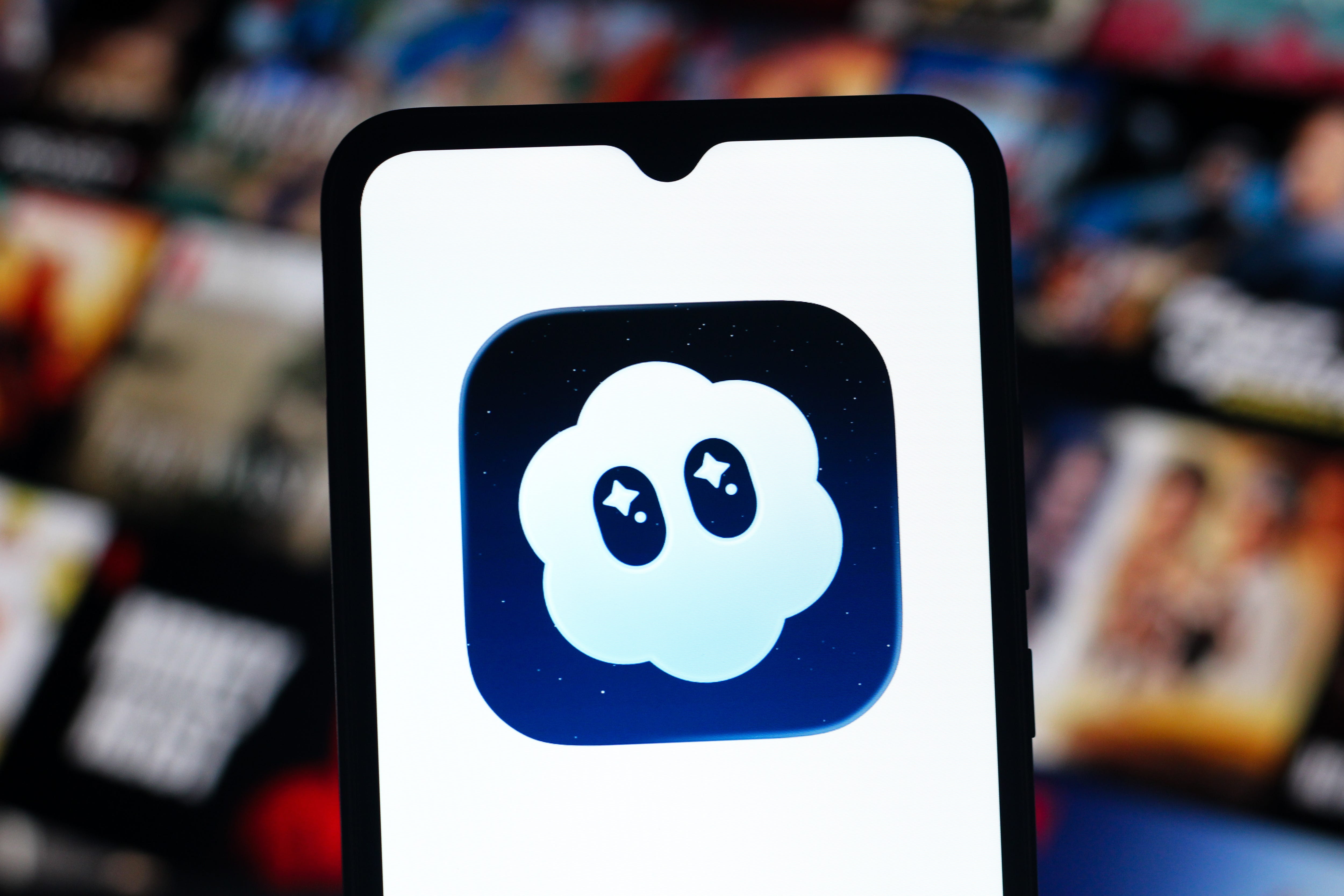The Sora icon on a smartphone screen
